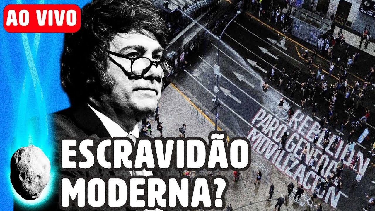 LIVE: ARGENTINA EM CHAMAS CONTRA A REFORMA TRABALHISTA DE MILEI E OUTRAS NOTÍCIAS
