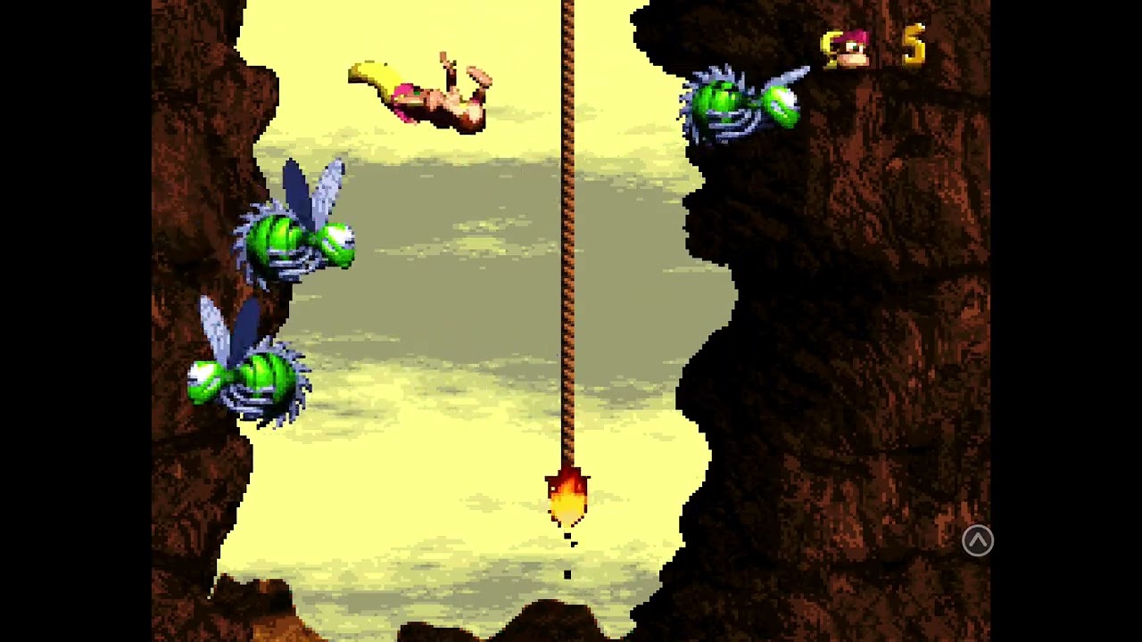 Donkey Kong Country 3:Dixie Kong's Double Trouble or Super Donkey Kong 3(retroarch(sens(part 7