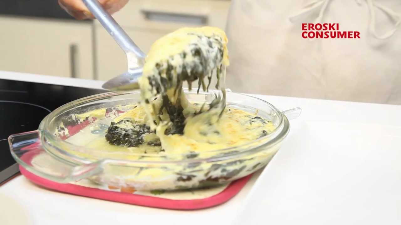 EROSKI CONSUMER | Espinacas gratinadas