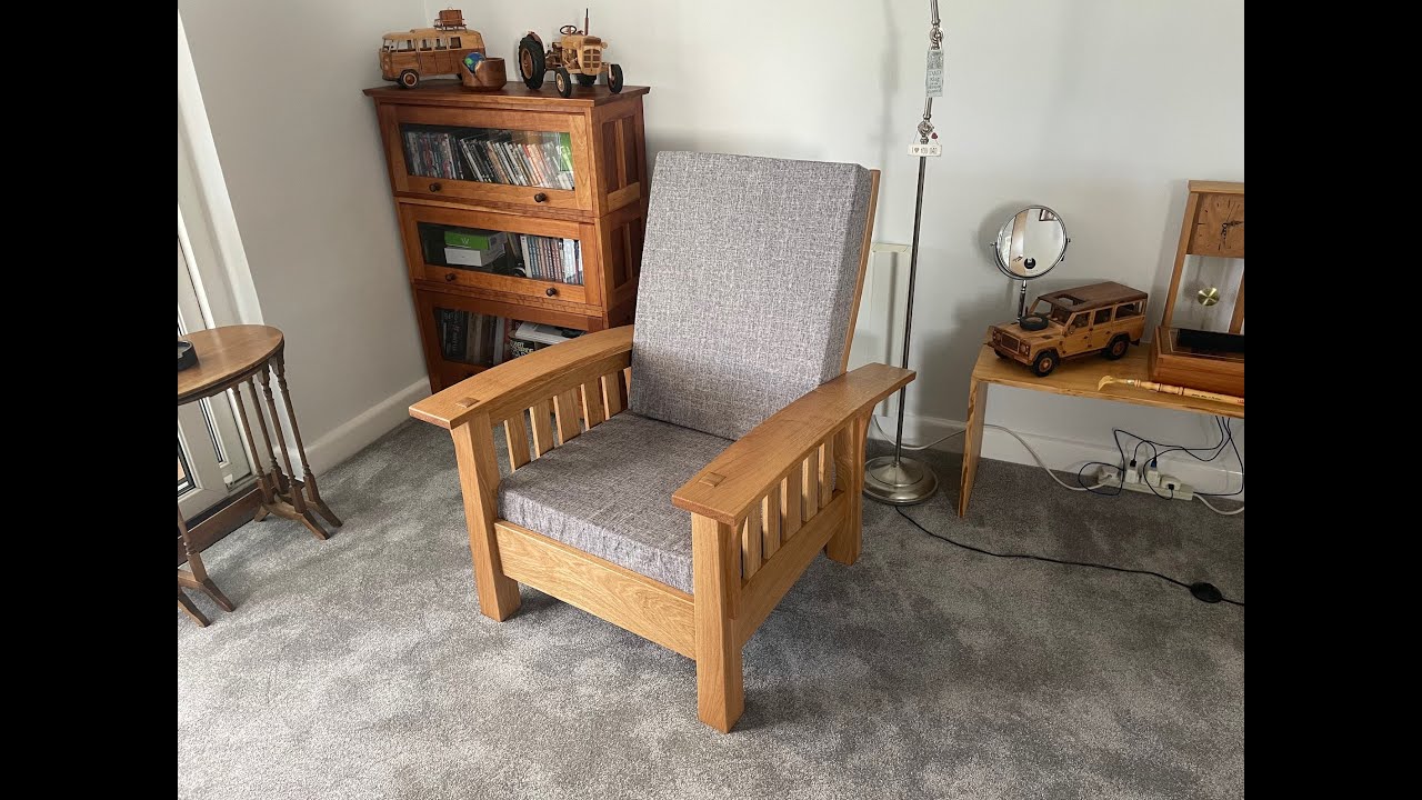 A chair for the lounge or patio part 6 - To Completion (Morris Chair)
