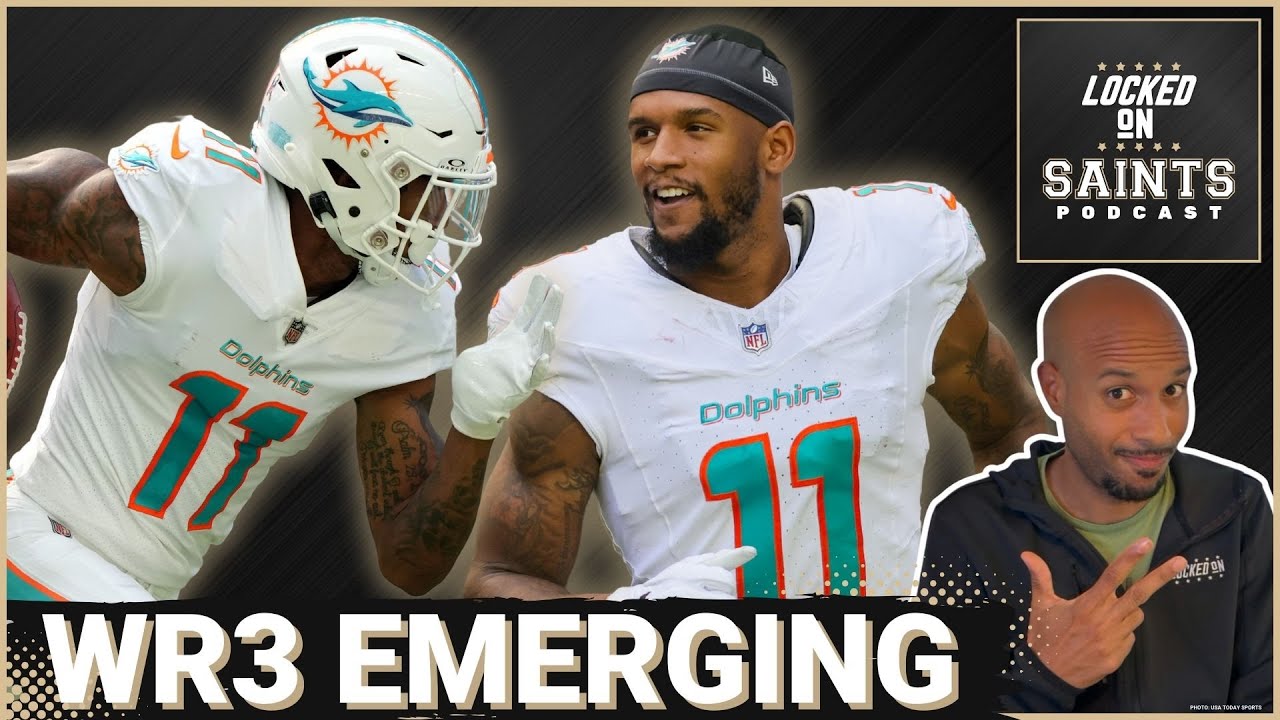 New Orleans Saints' Cedrick Wilson Emerging As Top WR3 Option