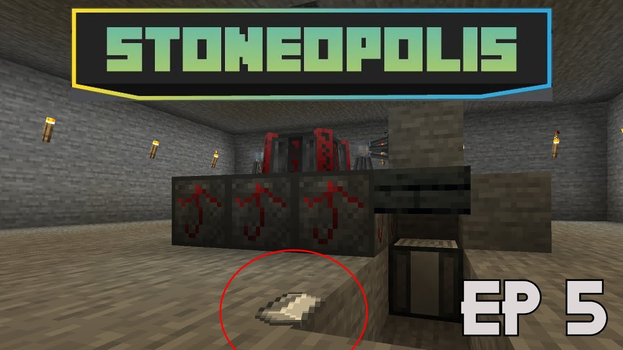 Summoning Block and First Iron Ingot!! | Stoneopolis | Episode 5