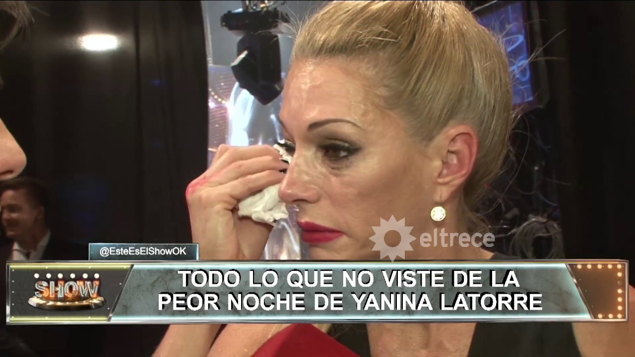 Yanina Latorre se quebró en llanto te mostramos el backstage