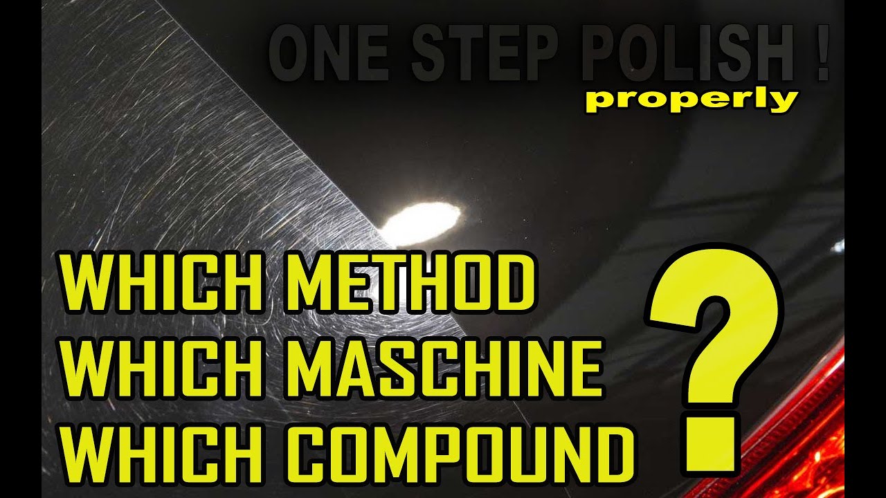 Полировка в один шаг