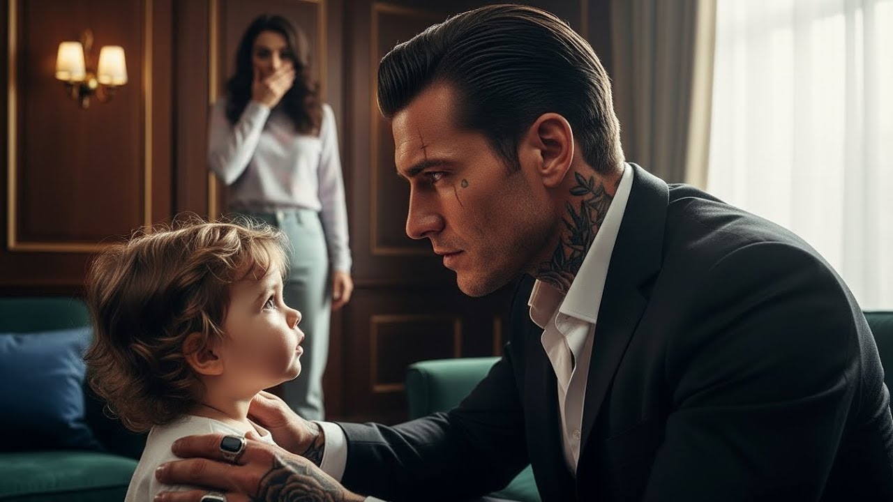 She Expected A Rejection; The Mafia Boss Picked Up Her Toddler And Said, 