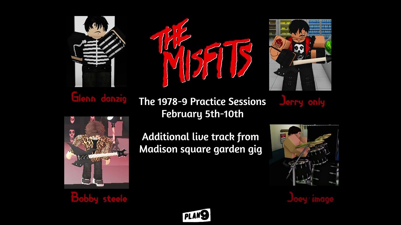 Misfits practice sessions 1978-9 (Official BLOXBURG album) 『 1979・ ROBLOX ALBUM 』