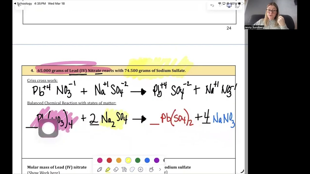 Limiting and Excess Reactant Notes 2026