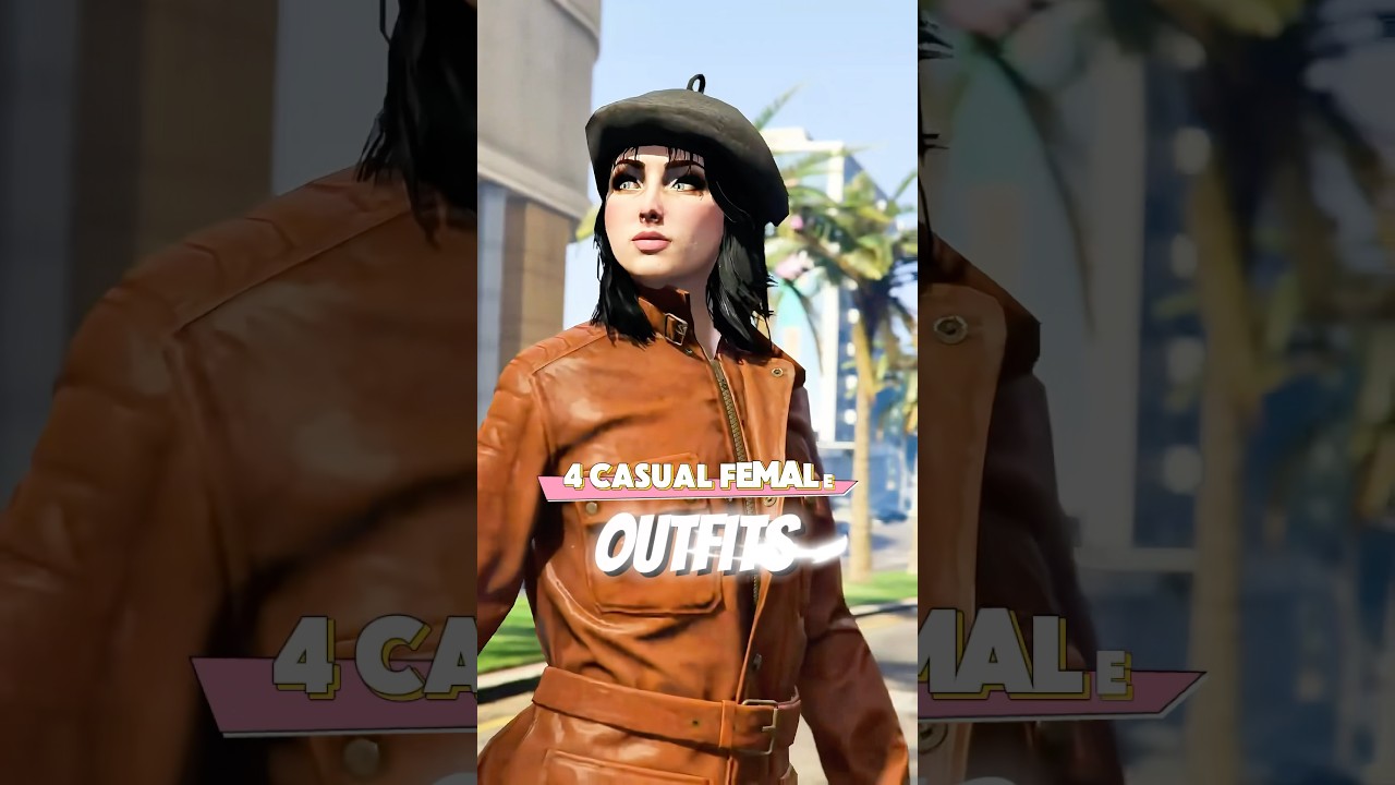 4 EASY FEMALE OUTFITS - GTA Online #gtaonline #gtaoutfits