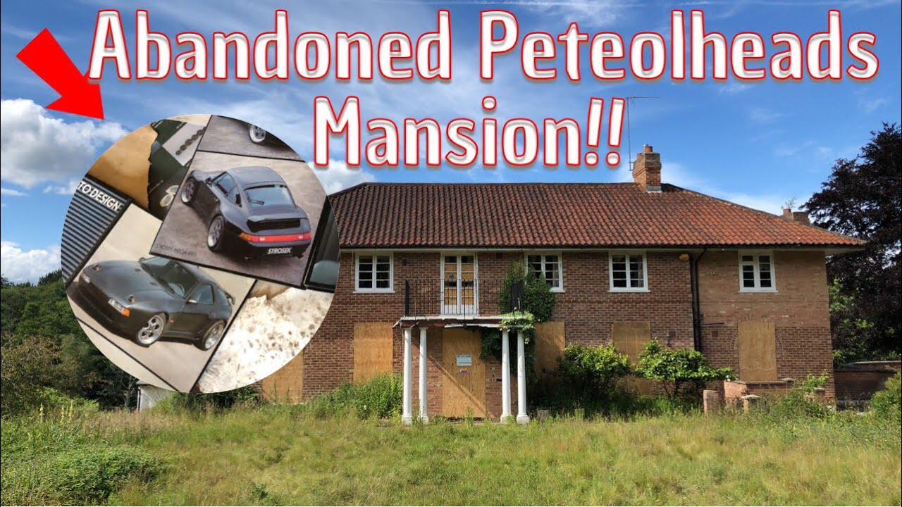 We Explore An Abandoned Petrolheads Mansion!