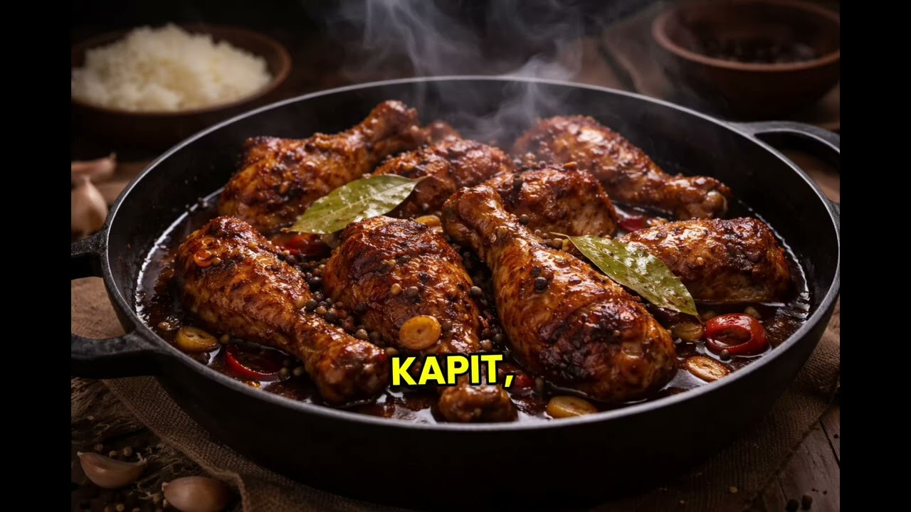 kwento ng isang nakaktakam na chicken adobo / adobong manok