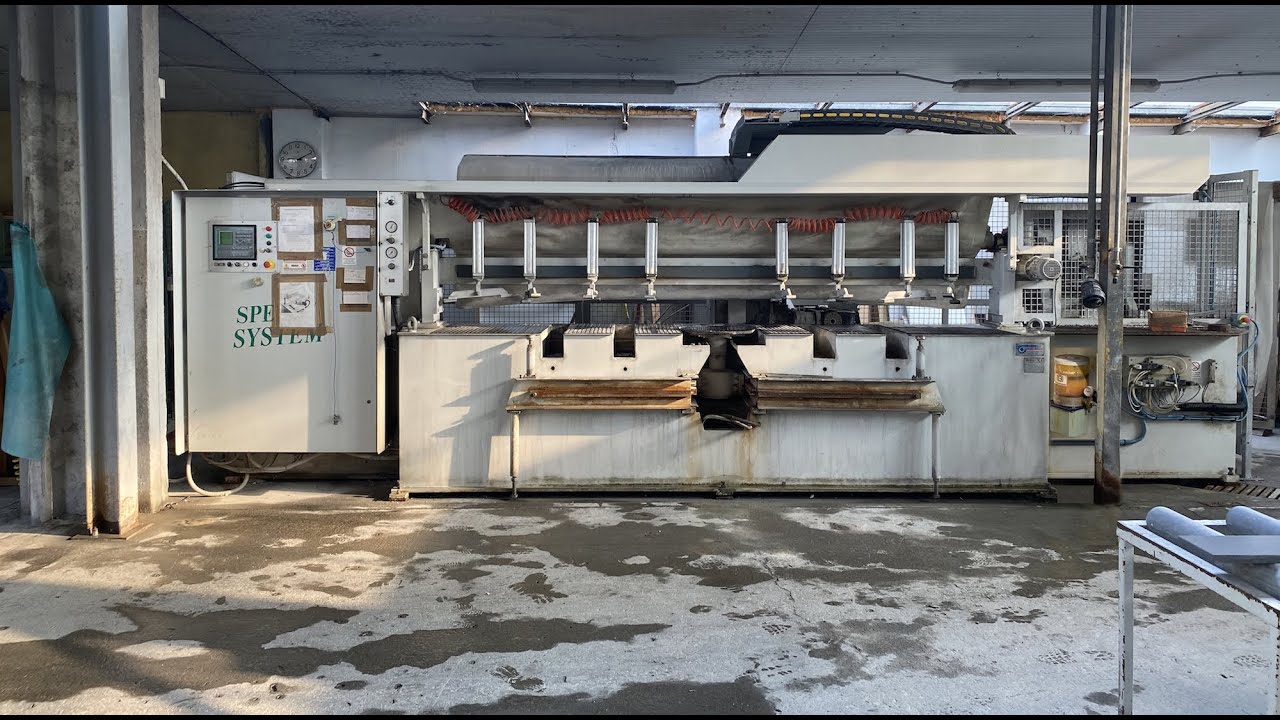 Edge polisher with bench Comandulli Speedy System FOR SALE cod. ZW380