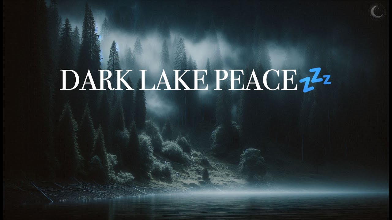 💤 INSTANT DEEP SLEEP SOUNDS |🌲4 Hours of Misty Still Lake Night Forest