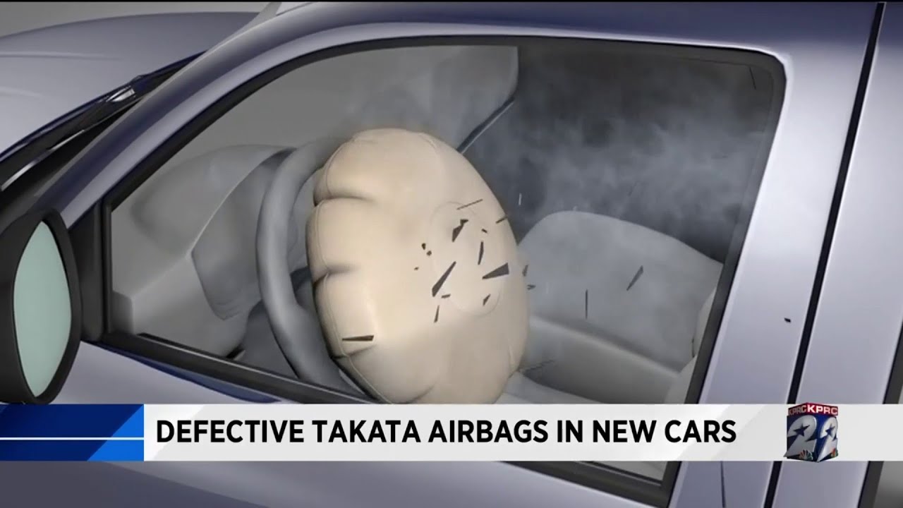 Defective Takata airbags in new cars