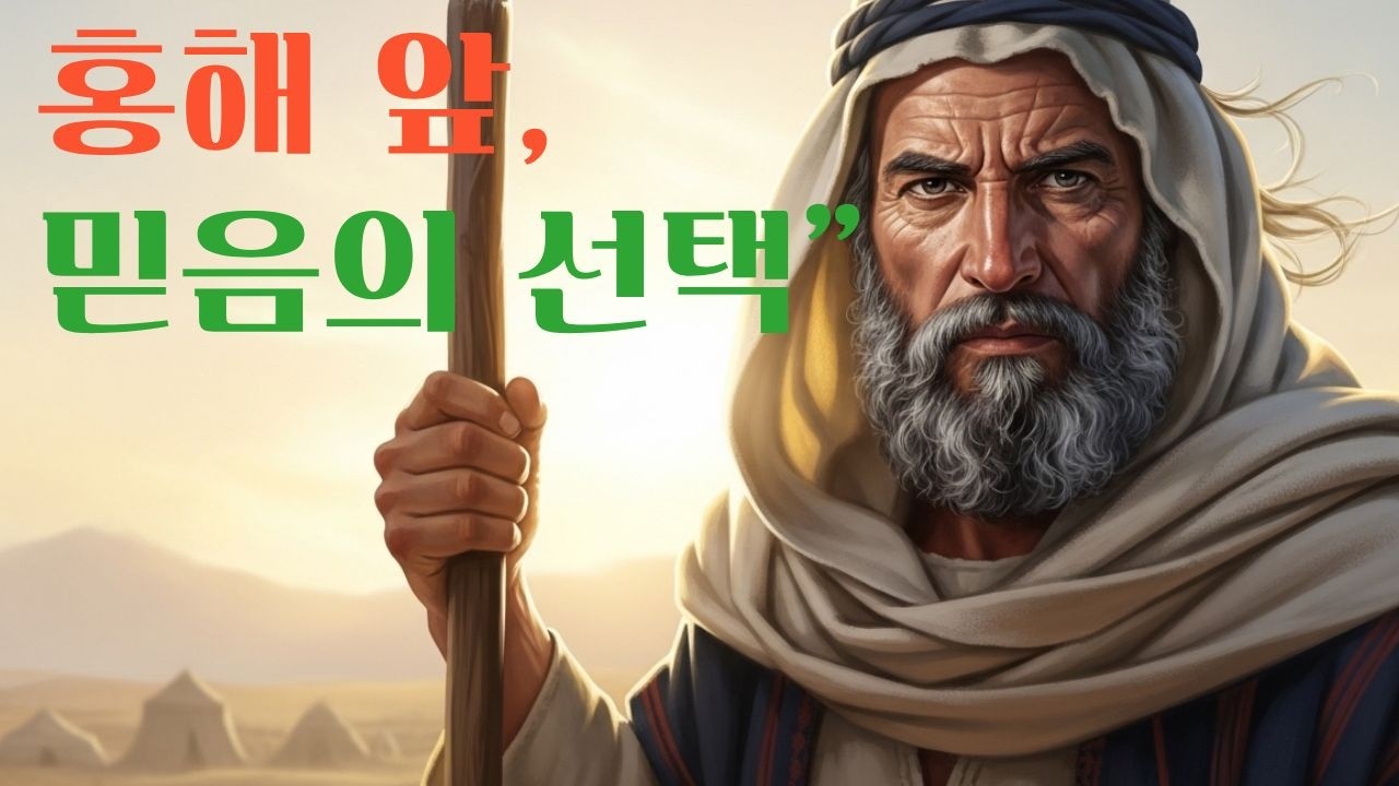[성경이야기] 믿음과 순종의 지도자 모세 #모세 #출애굽 #홍해기적 #광야묵상 #아침기도 #성경말씀