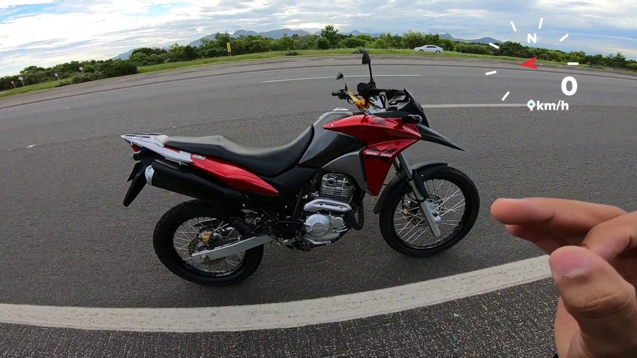 MEU TOP SPEED HONDA XRE 300 2013 - GPS - DIFERENÇADA DE VELOCIDADE DO VENTO CONTRA E A FAVOR!