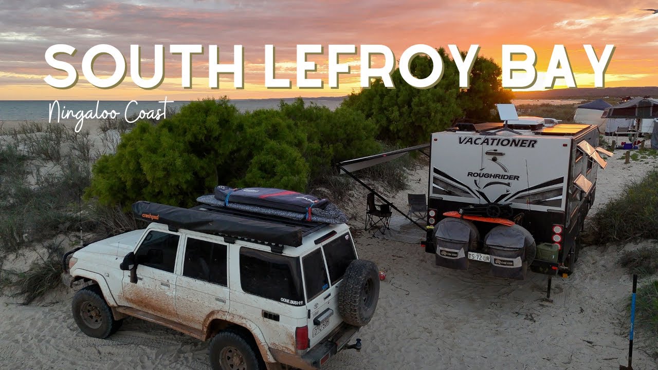 Beach Camping at South Lefroy Bay | Ningaloo Station | Secret Snorkelling Spots