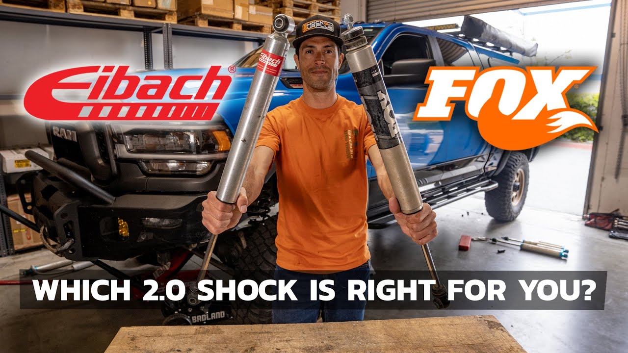 Fox 2.0 против амортизаторов Eibach Pro Truck Shocks — какой вы водитель?