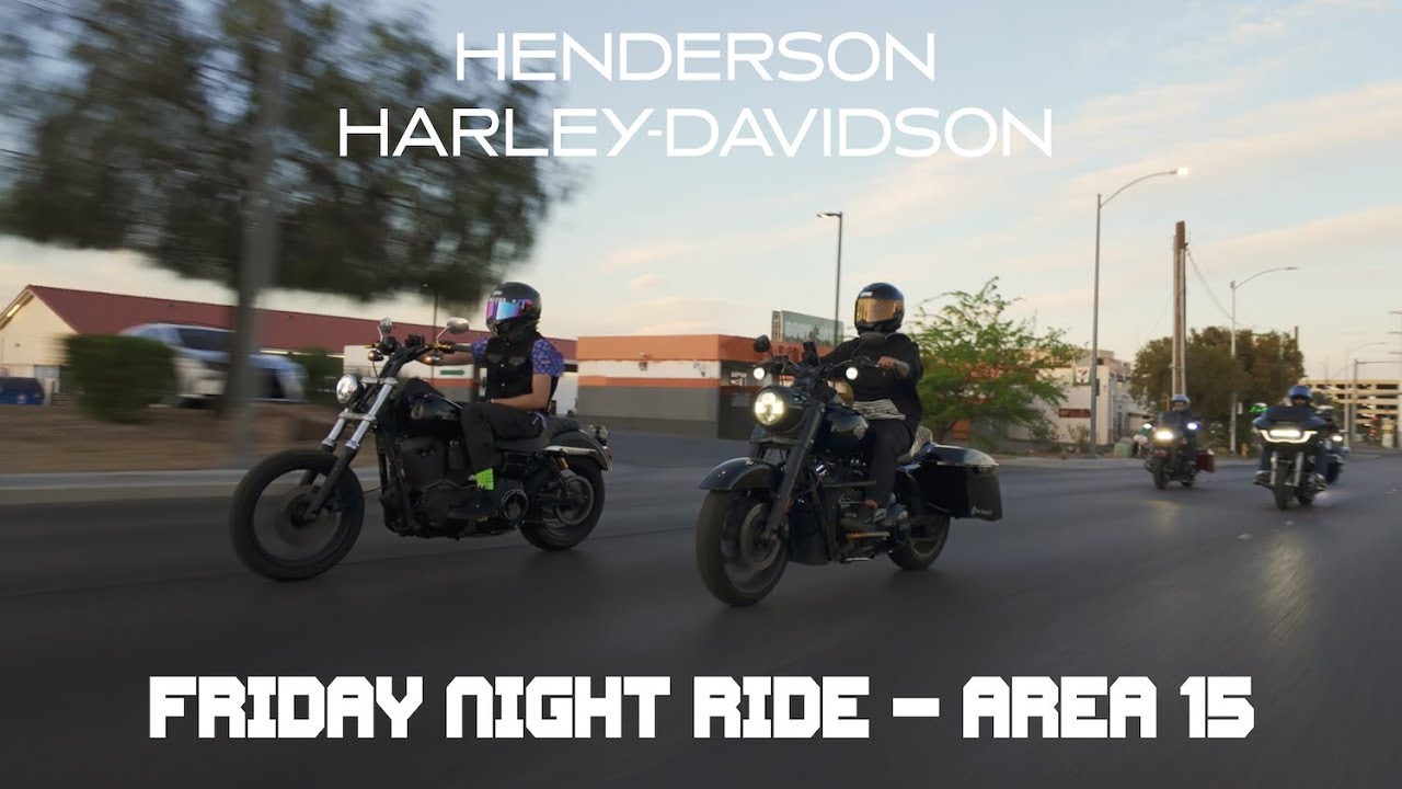 Friday Night Ride with Reaper Smith to Area 15 Las Vegas