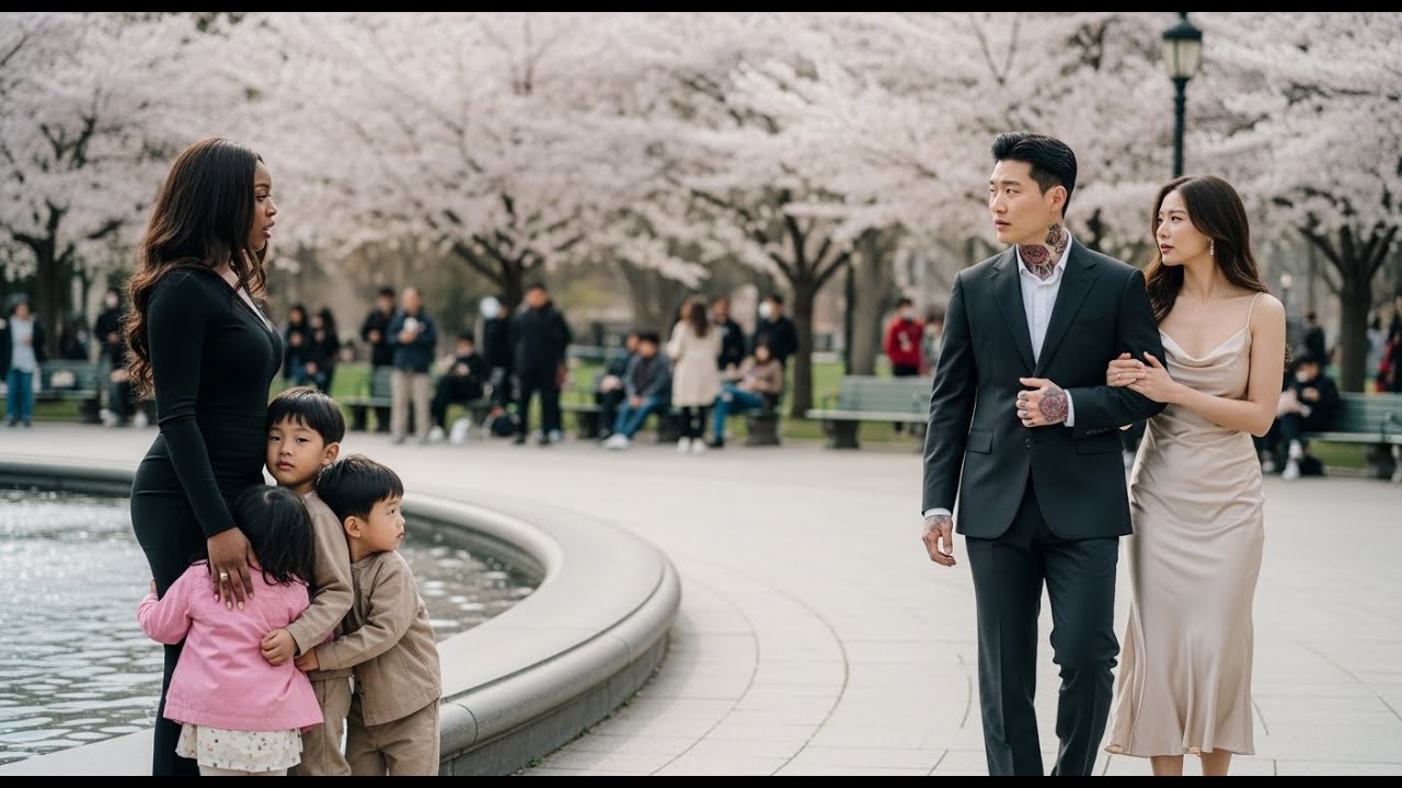 Korean Mafia Boss Sees His Black Ex With Triplets — And Realizes They’re His