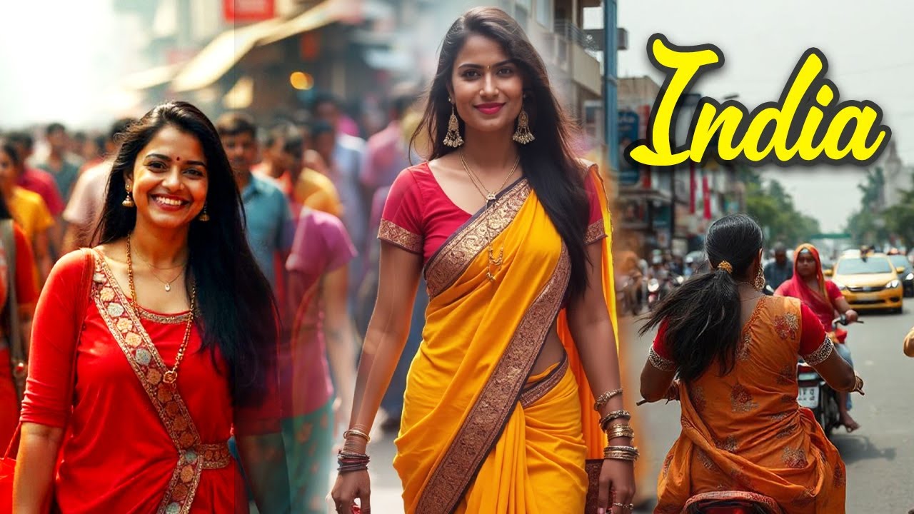 🇮🇳 Orașe, atracții și oameni din India | Documentar de călătorie 4K