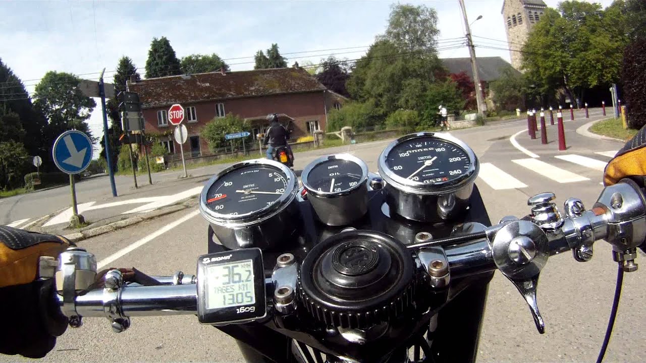 AJS 650 1965 restored first run