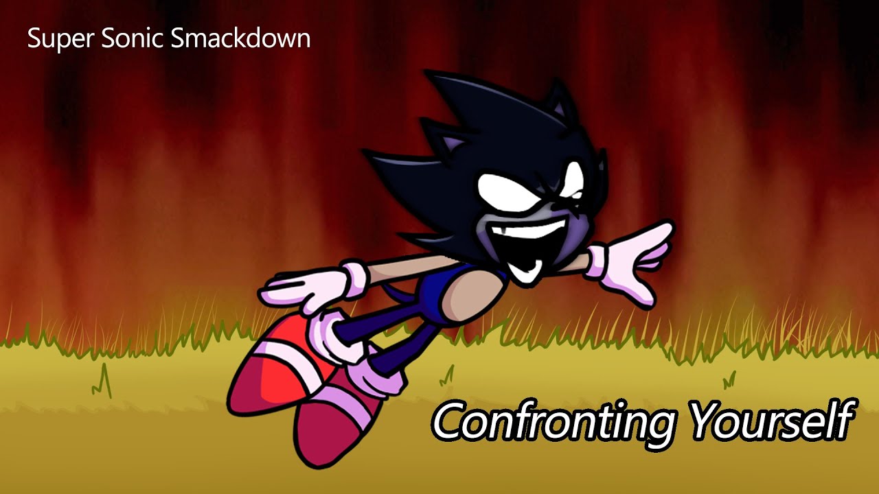 FNF Super Sonic Smackdown Sings Confronting Yourself | Dark Sonic x Fly Sonic.exe  Cover