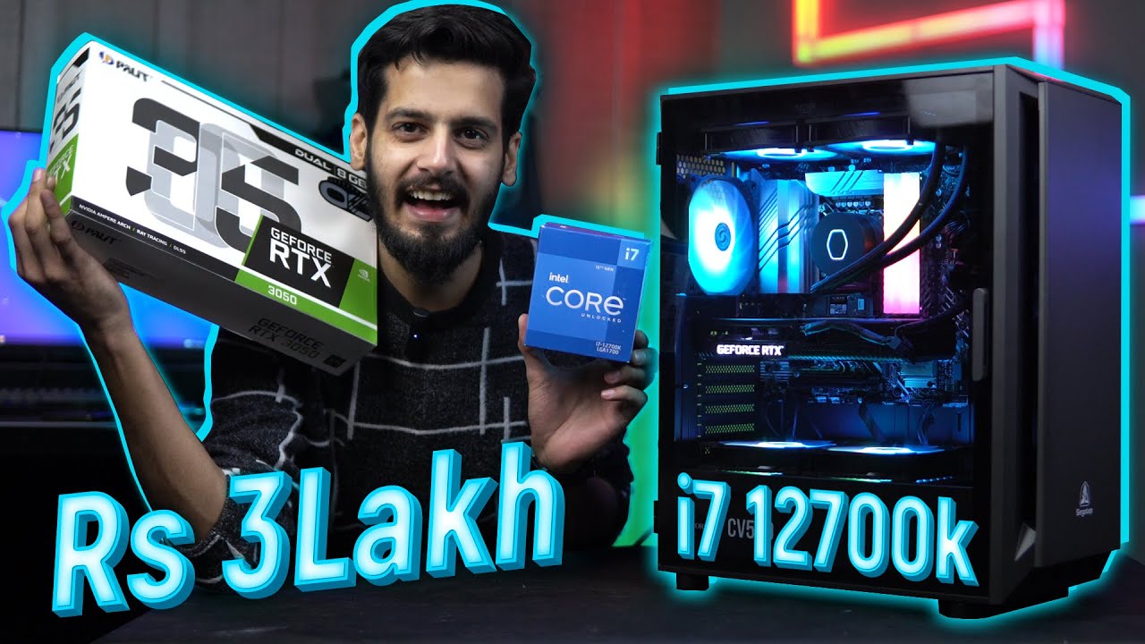 i7 12th Gen Build Worth 3 Lakh 20 Hazar Full PC Build Video