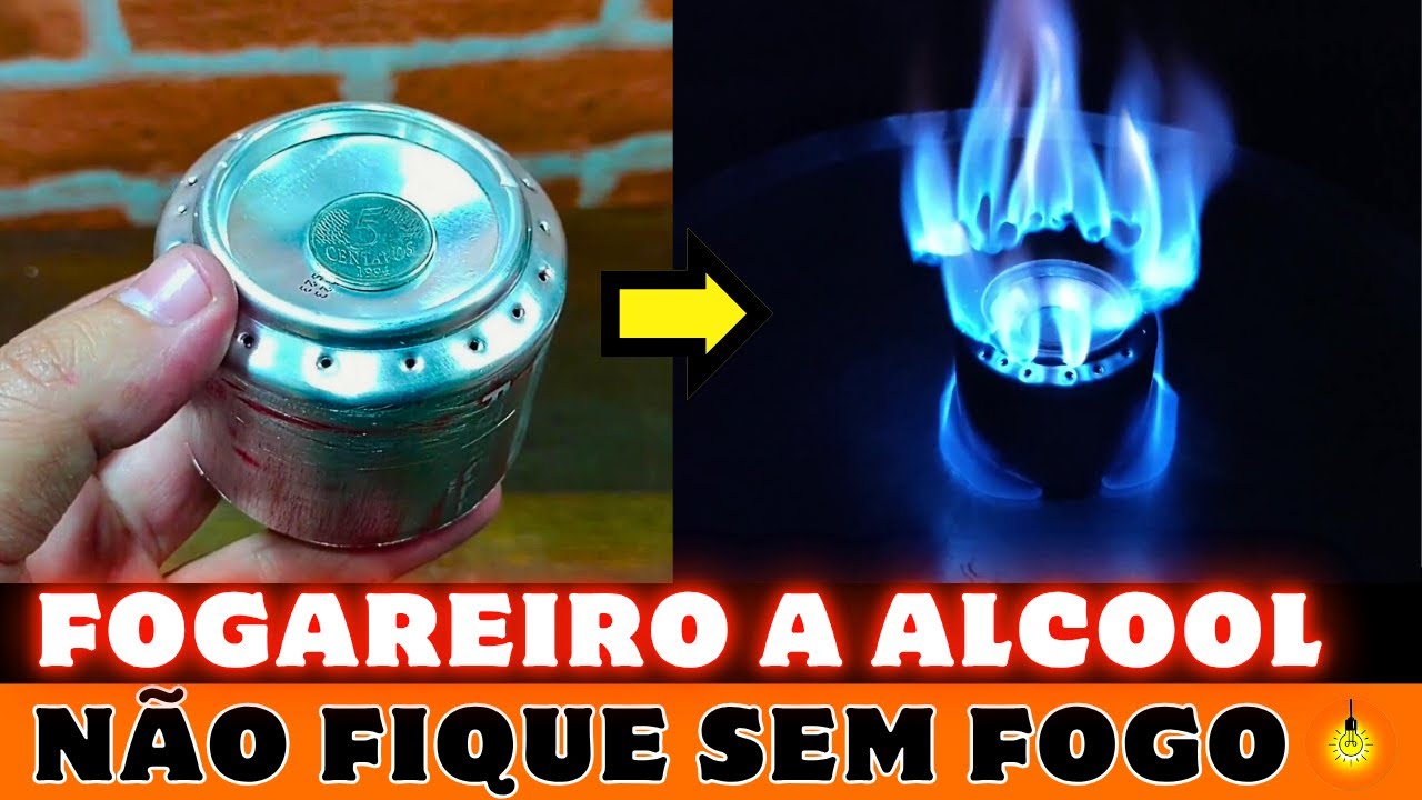 как СДЕЛАТЬ АЛКОГОЛЬНУЮ плиту из банок из-под газировки PENNY STOVE