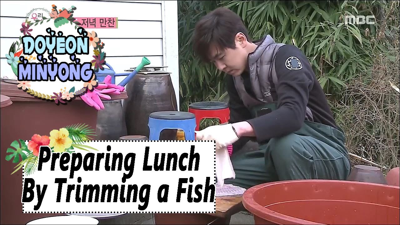 [WGM4] Jang Doyeon&hearts;Choi Minyong - Filleting Raw Fish Like A Chef 20170408