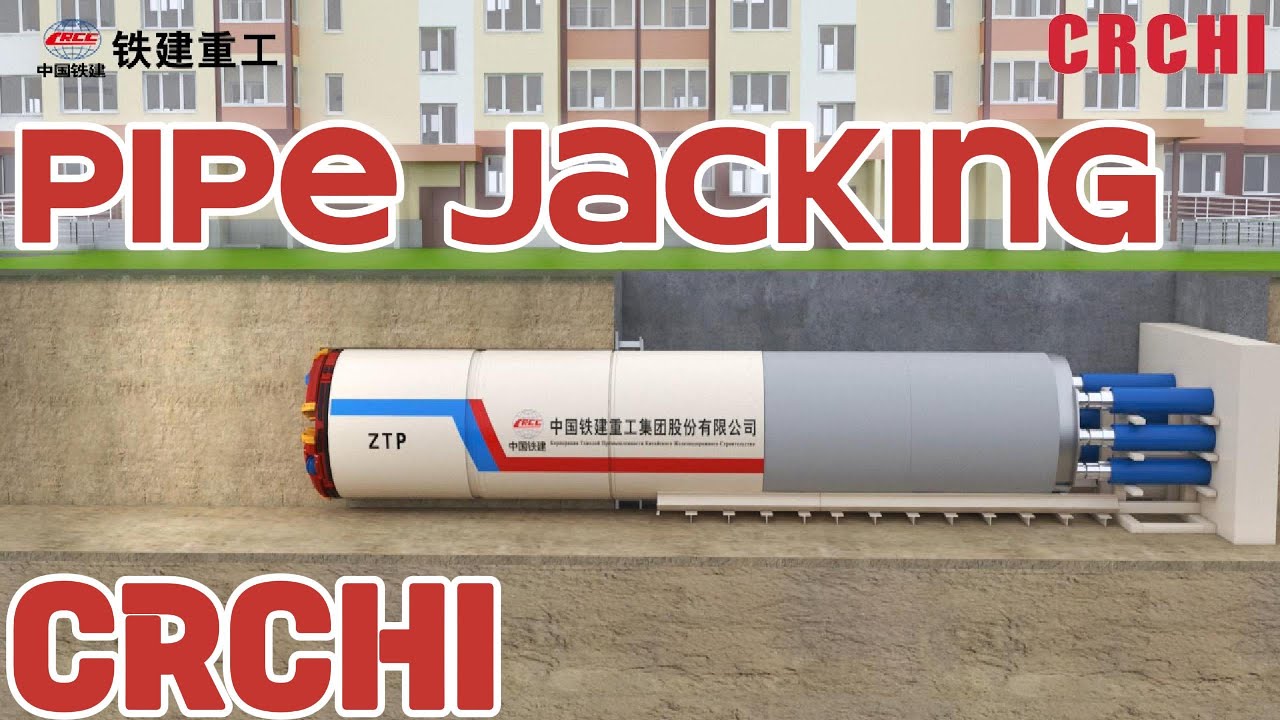 【CRCHI】SPB Pipe Jacking Machine (español)