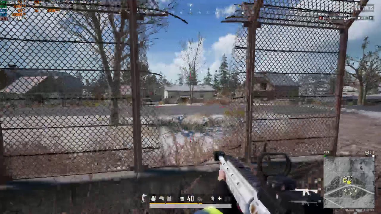 R5 5500x3d rx 6600, Pubg 1080p, very low