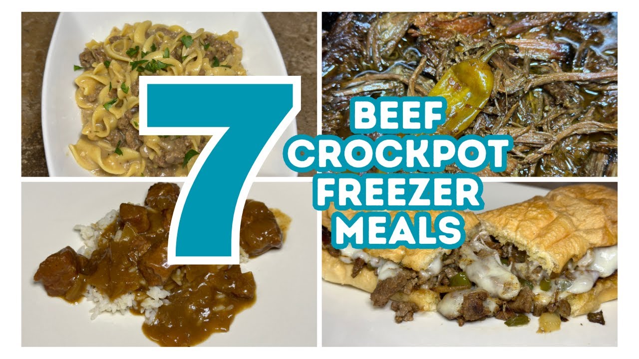 Freezer Meal Prep! Prep & Freeze Easy Beef Meals for Busy Days!