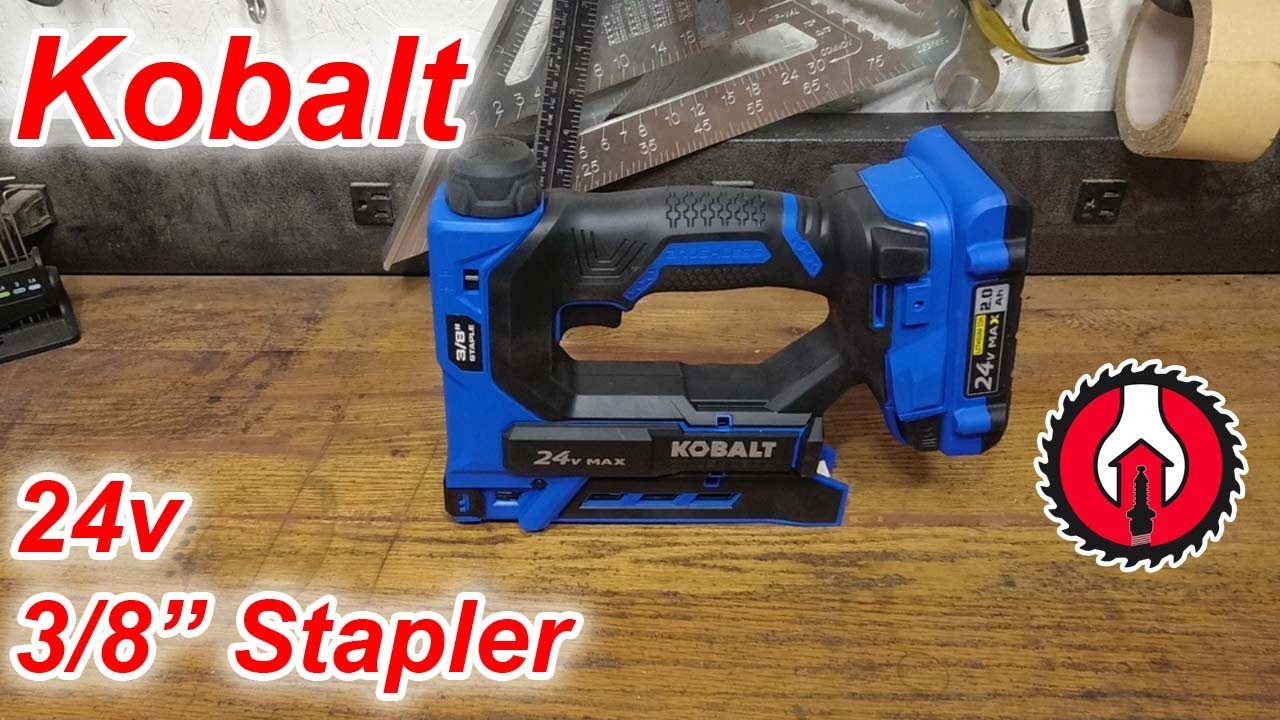 Kobalt 24v XTR Stapler