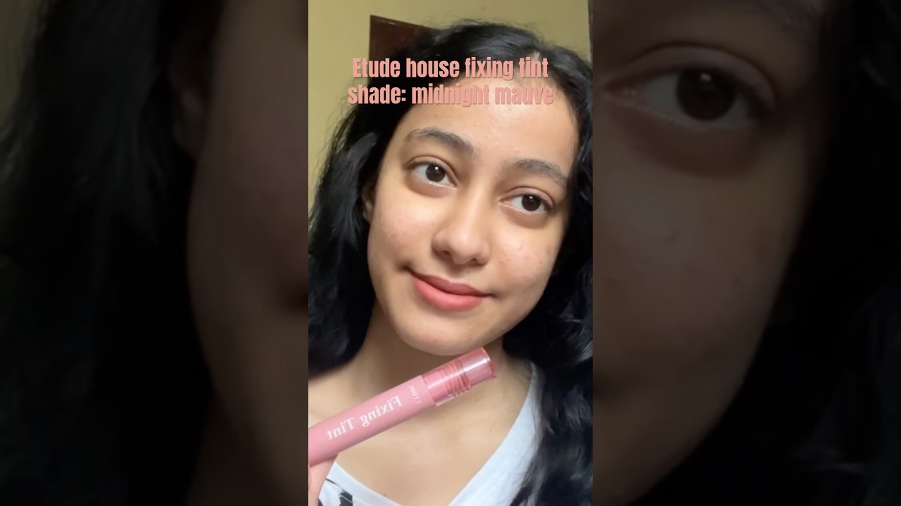 Etude house fixing tint shade: midnight mauve #shorts #etudehouse #kbeauty