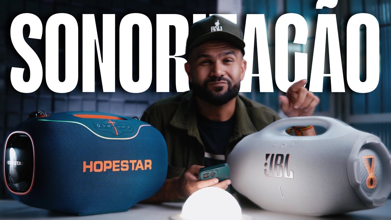 JBL BOOMBOX4 VS HOPESTAR A80 - UM DUELO EXPERT!!!