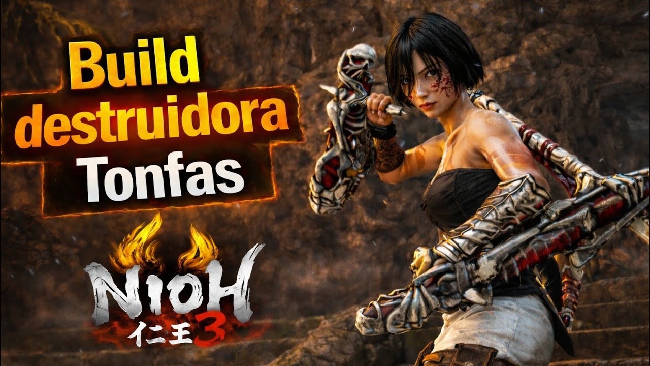 Nioh 3 – Build de Tonfa Para Derreter Chefes