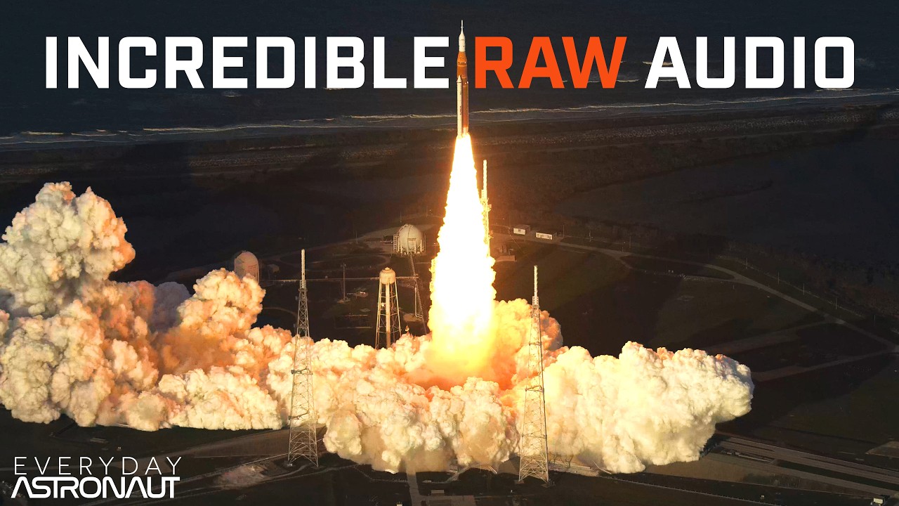 Hear NASA's Artemis II Launch in Hi-Fi with gorgeous 4K Slow Mo!