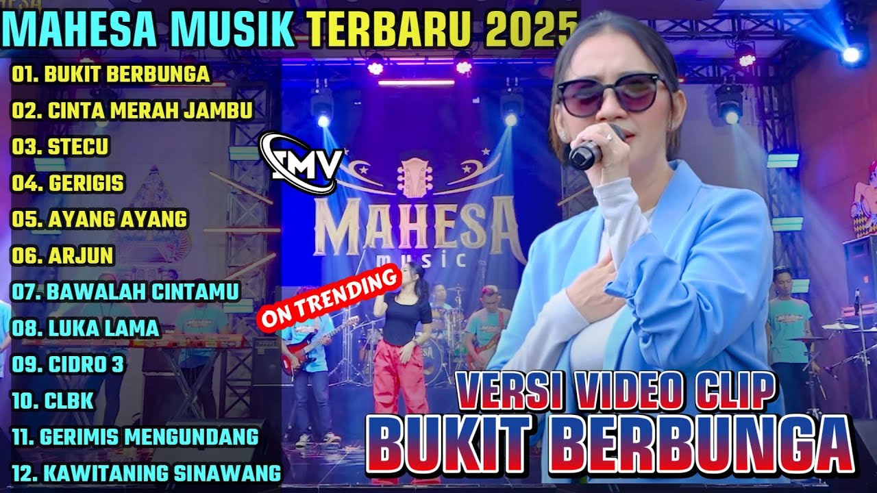 BUKIT BERBUNGA - CINTA MERAH JAMBU || MAHESA MUSIK FULL ALBUM TERBARU 2025 || ON TRENDING