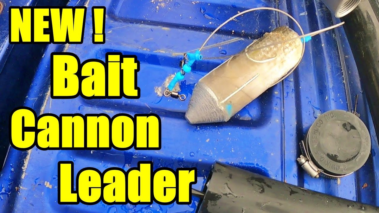 Test Firing a Bait Cannon with our NEW Bait Cannon Leaders