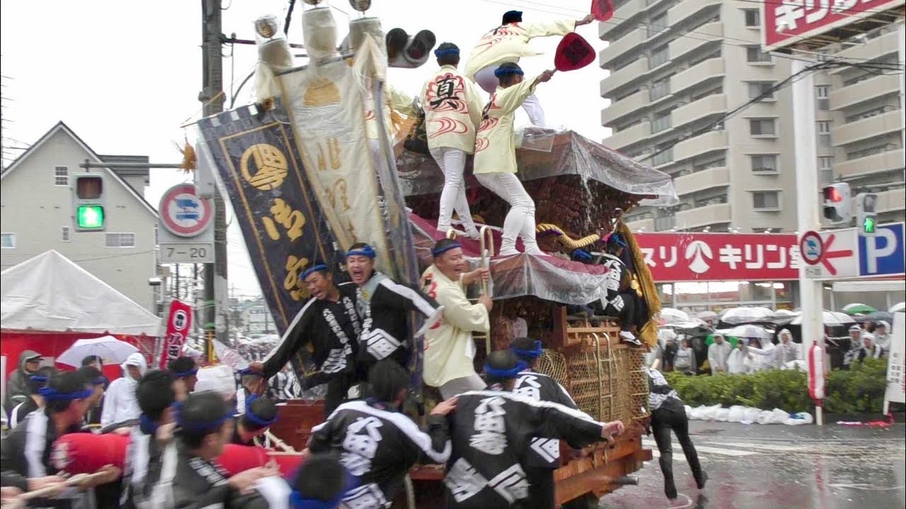 2017年10月21日 堺市 八田荘地区 祭礼 新道パレード  by ダンジリJAPAN