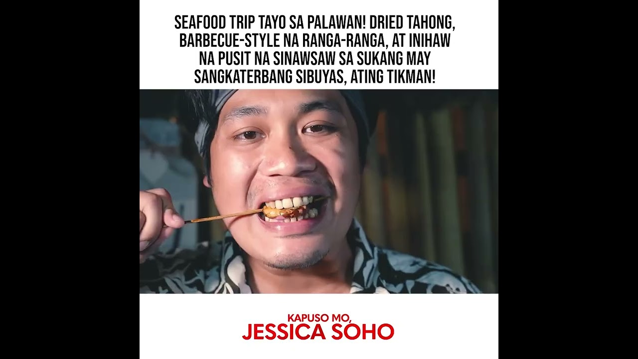 Dried tahong, barbecue-style na ranga-ranga, at inihaw na pusit, tikman! | Kapuso Mo, Jessica Soho