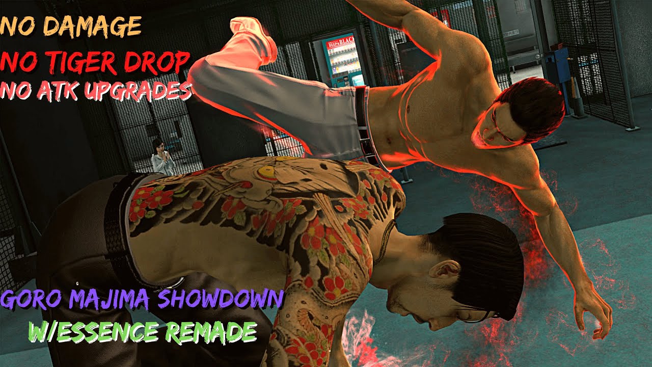 Yakuza Kiwami w/Essence Remade: Majima Final Showdown |No Damage, No ATK Upgrades, No TD, Legend| 4K