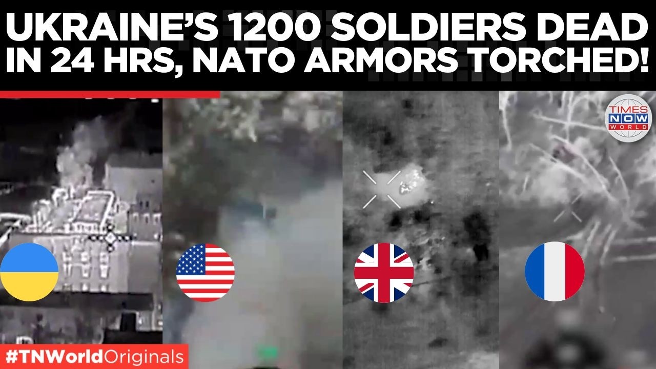 1200 DEAD: Moscow Claims Massive Ukrainian Casualties In 24 Hours, US And British Armor Destroyed