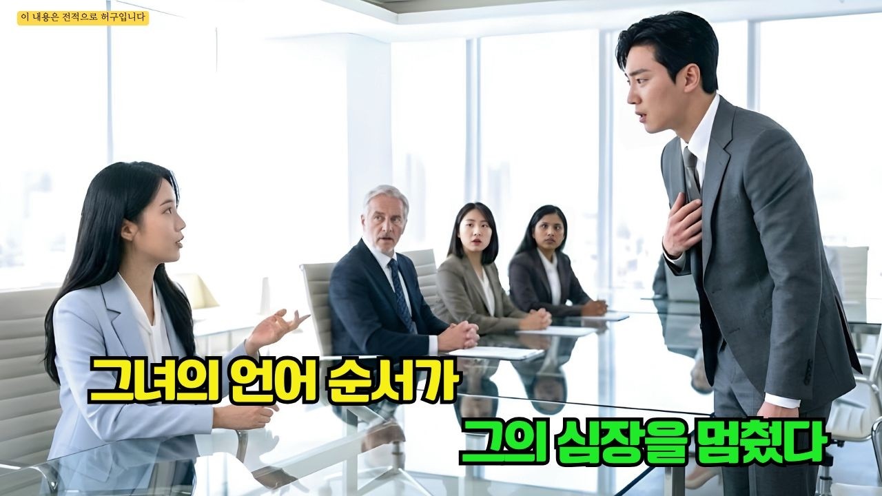가난한 여대생의 기묘한 5개 국어 협상 규칙, 그것이 총재와 세상을 떠난 첫사랑의 비밀 암호였다