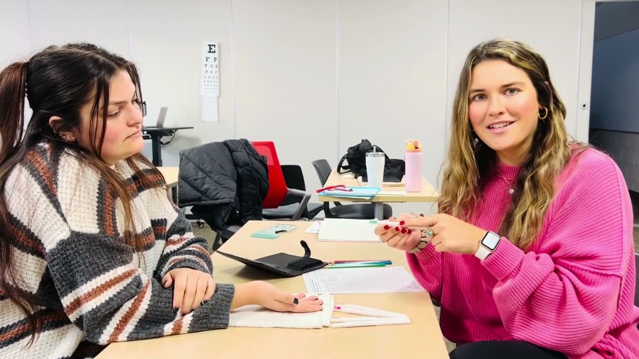 Demonstration of Semmes Weinstein Monofilament Test Pt 1