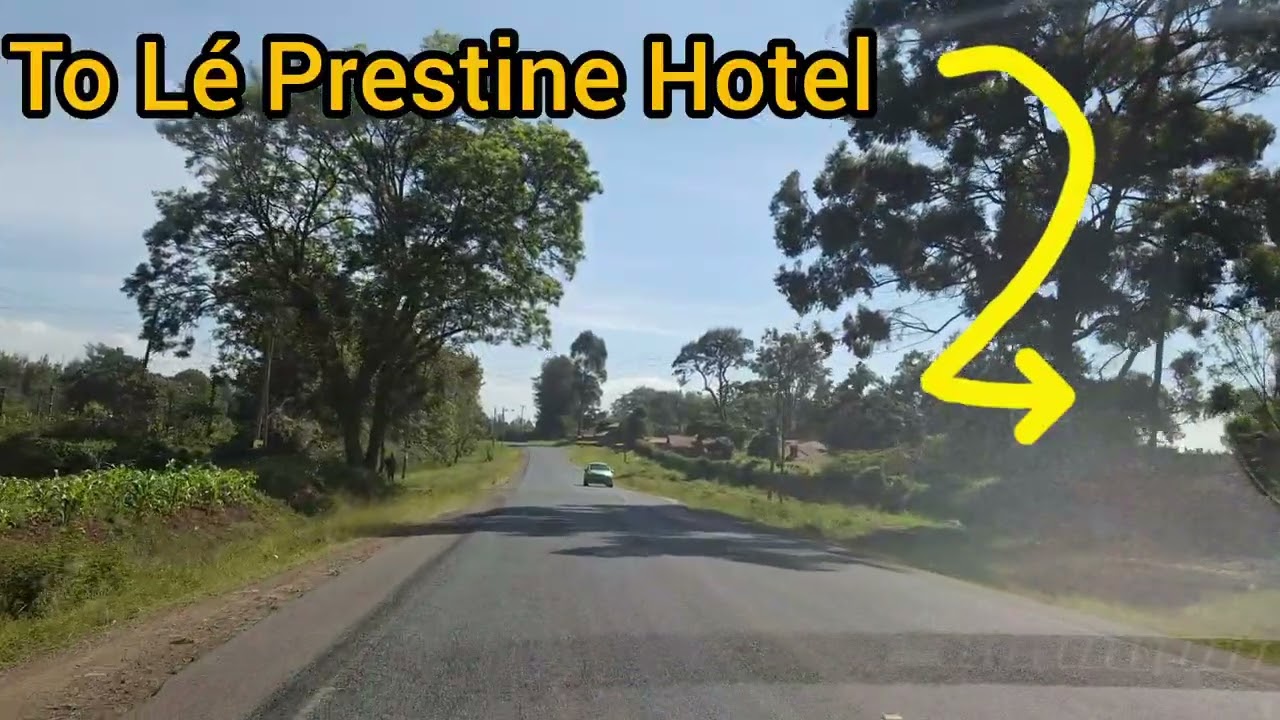 Drive with me from Nyeri town to Nanyuki town via Naromoru town