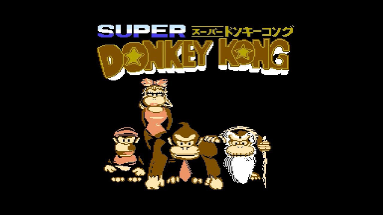 NES Longplay - Super Donkey Kong (スーパードンキーコング)