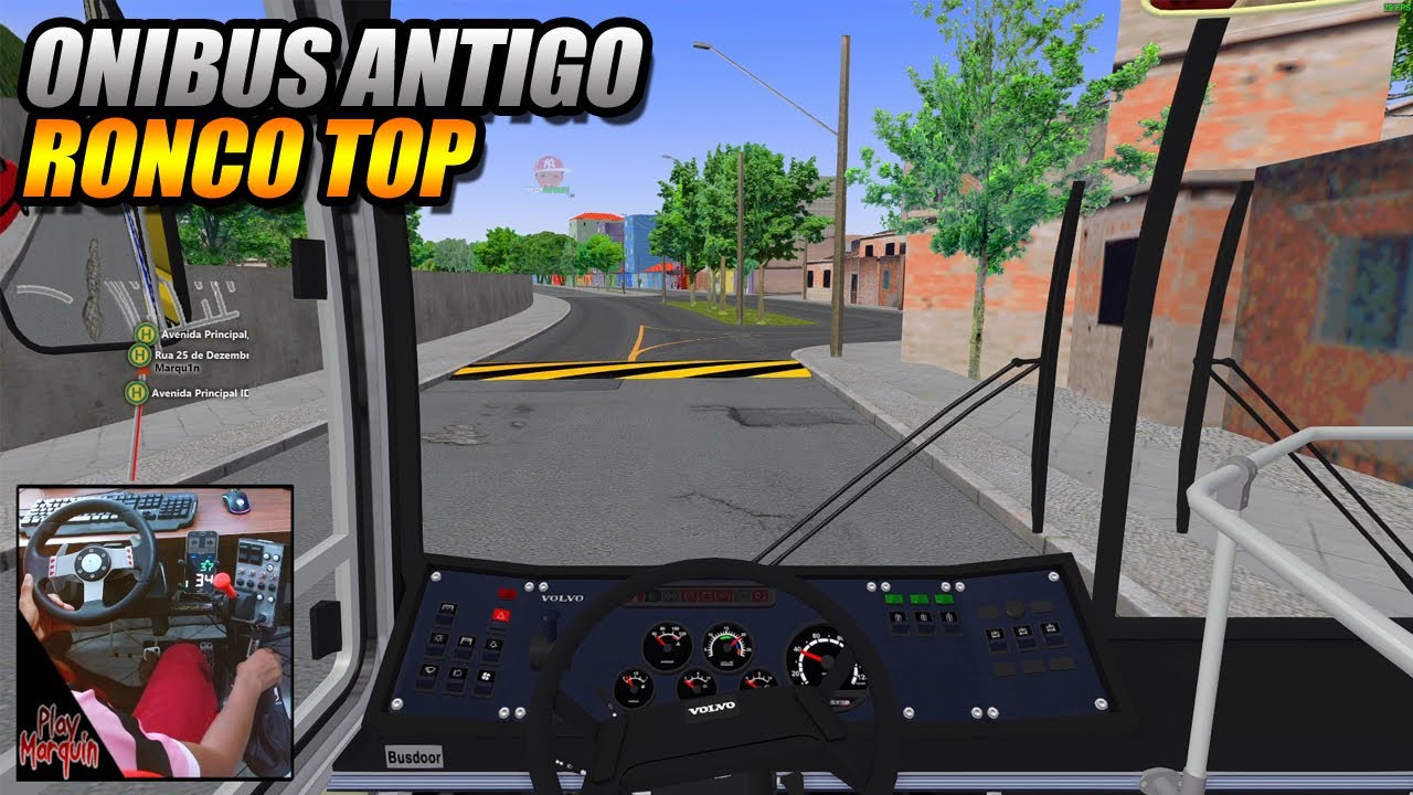 CHEGOU MAIS UM ONIBUS ANTIGO NA CIDADE !! OMSI 2 - G27