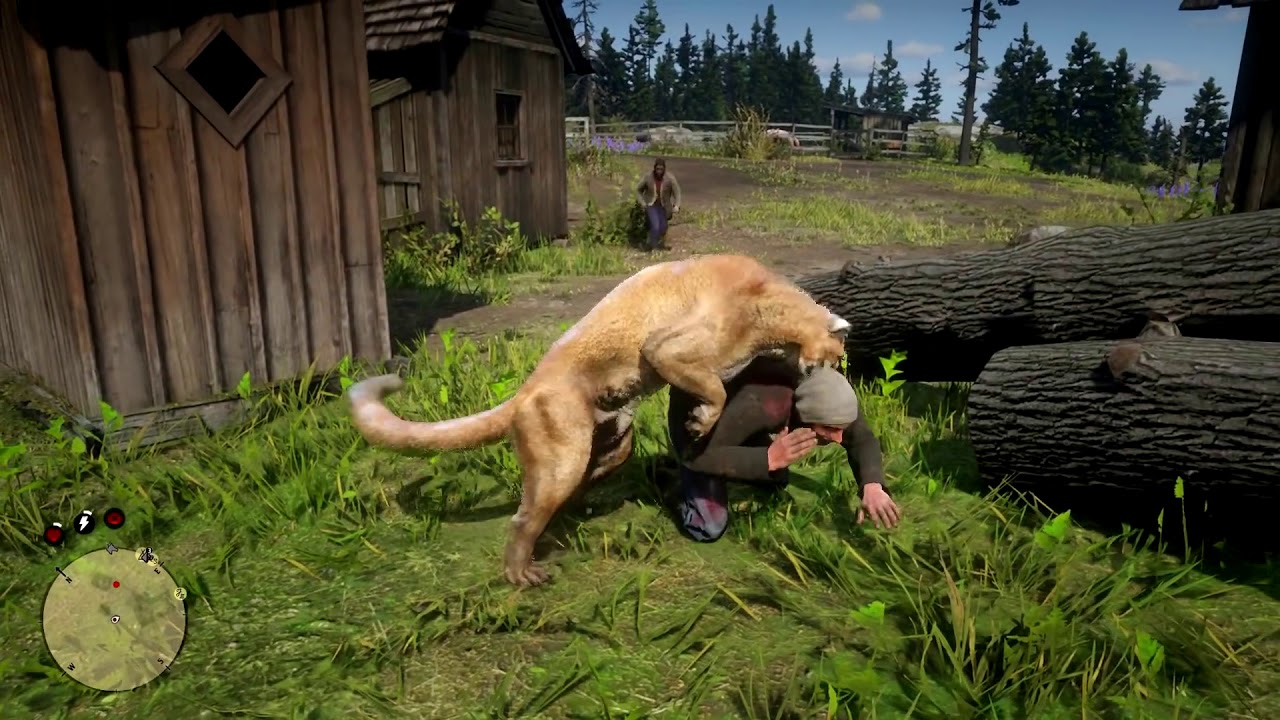 Red Dead Redemption 2: Animais Mod Playing as Play LEGENDARY ANIMALS