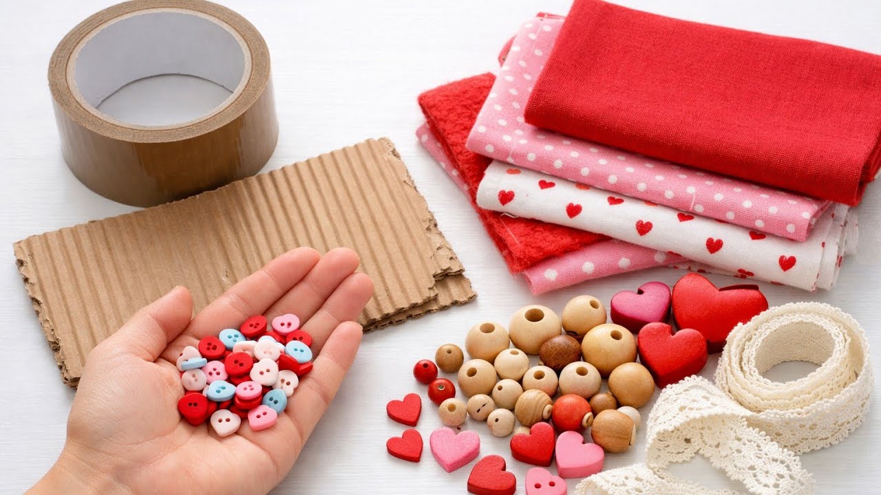 💞 2 Cute Decoration Ideas for Valentine's Day - Easy Crafts!